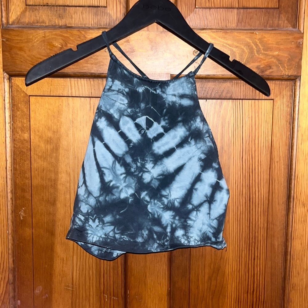 Tie-dye halter top. Size m.